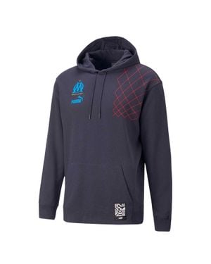PUMA "De Marsseille" Kapuzenpullover Für Herren - Blau