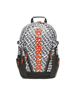 Superdry Männlich Tarp All Over Rucksack - Grau