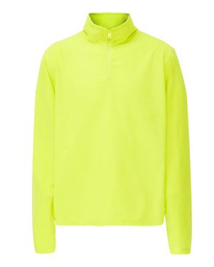 Dreimaster Fleecepullover Männer Limette - Gelb
