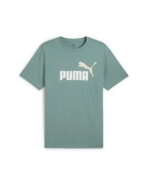 PUMA Ess Color No. Logo Tee T-Shirt - Grün