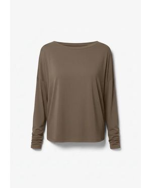 Basiclo Viscose Oversize Longsleeve - Natur