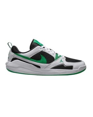 Nike "Air Jordan Cmft Era" Basketball Schuhe Für Herren, Leder /Grün/Weiß) - Grau