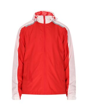Dreimaster Jacke Männer Weiss - Rot
