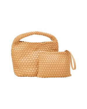 Dreimaster Handtasche Frauen - Natur