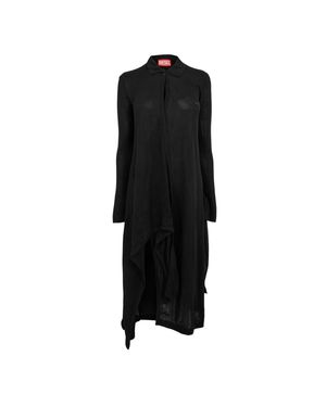 DIESEL Hemdblusenkleid Für Damen, Regulär - Schwarz