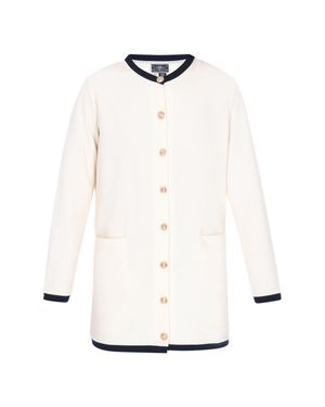 Dreimaster Strickjacke Frauen - Weiß