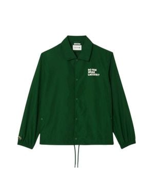Lacoste Trainerjacke Für Herren, Wasserfest - Grün