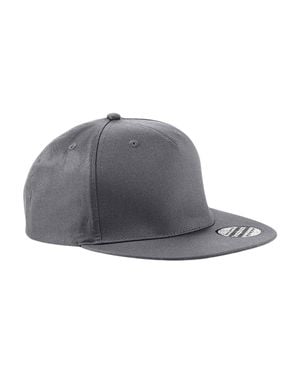 BEECHFIELD® "Rapper" Kappe 5 Segmente (Graphitgrau)