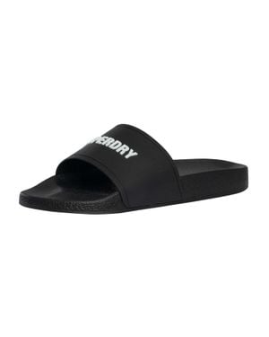 Superdry Premium-Poolgleiter Mit Grafik - Schwarz