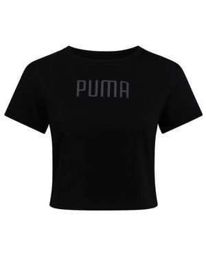 PUMA Explosive Damen Crop-Top - Schwarz