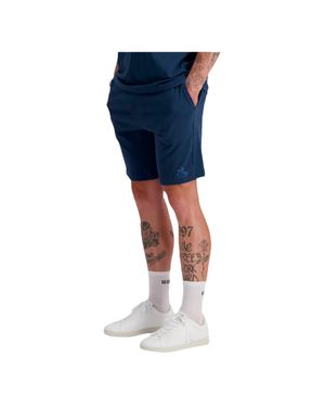 Le Coq Sportif Herren Shorts Monochrom - Blau