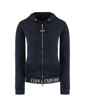 Armani Emporio Damen Track Jacket - Blau