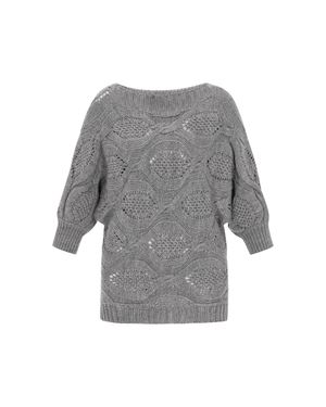 Usha Pullover Frauen Graumelange