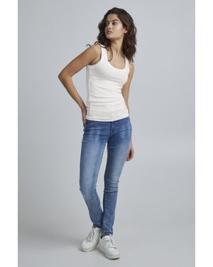 Ichi Ärmellose Ihzola Ärmellose Slim Fit - Blau