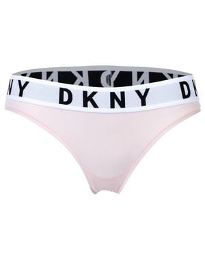 DKNY Brief Baumwolle Modal Stretch Logobund - Schwarz