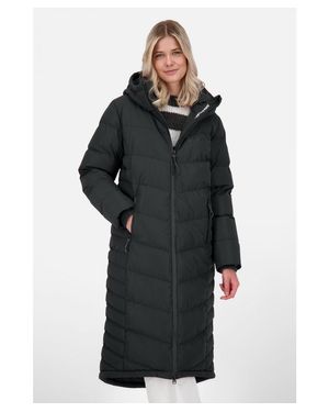 Alife & Kickin Nina Puffer Coat Damen Moonless - Schwarz