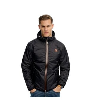 Superdry Herren Essential Tri Windbreaker - Schwarz