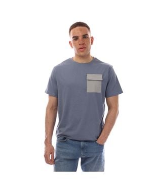 Duck and Cover "Limatar" T-Shirt Für Herren - Blau
