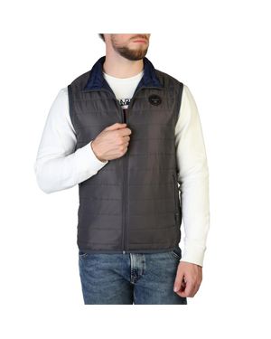 Napapijri Graues Herren-Gilet - Blau