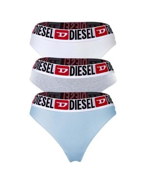 DIESEL Ufst-Stars-Threepack String - Blau