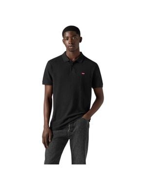 Levi's "Housemark" Poloshirt Für Herren - Schwarz