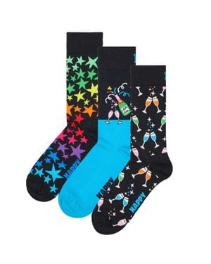 Happy Socks 3-Pack Gift Sets Socken - Blau