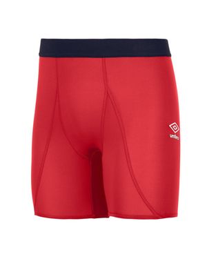Umbro Herren Core Power Logo Base Layer Shorts (Zinnoberrot)