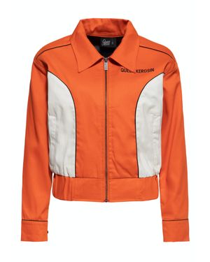 Queen Kerosin Damen Gabadine Jacke California - Orange