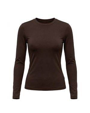Basiclo Slim Longsleeve - Braun