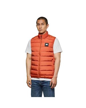 Weekend Offender "Gacha" Weste Für Herren, Gesteppt - Rot