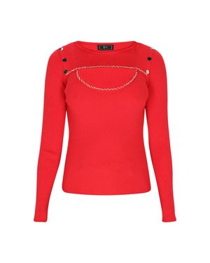 faina Pullover Frauen - Rot