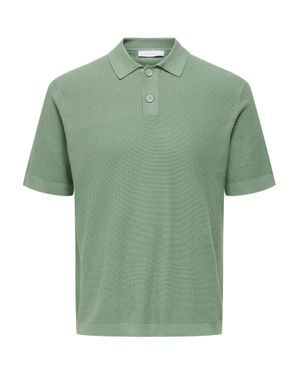 Only & Sons Poloshirt - Grün