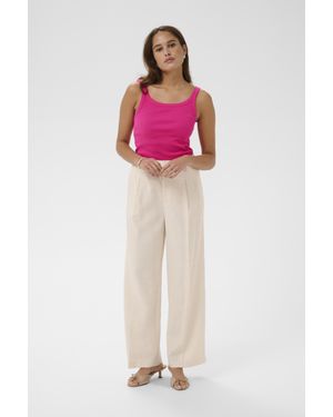 Kaffe Jerseytop Kacarna Jerseytop Tight Fit - Rot
