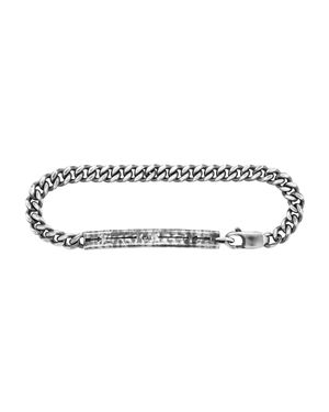 Caï Armband 925/- Sterling Oxidiert Pfeil 21Cm - Mettallic