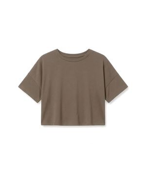 Basiclo Viscose T-Shirt - Braun