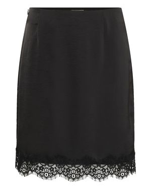 Kaffe Rock Kcjanie Rock Regular Fit - Schwarz