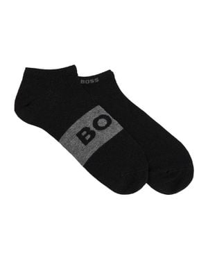 BOSS Knöchelsocken Für Herren/Damen (2Er-Pack) - Schwarz