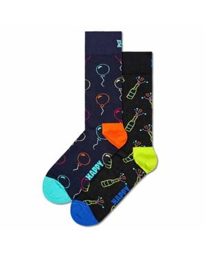 Happy Socks 2-Pack Gift Set Socken - Blau