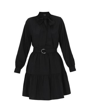 Dreimaster Kleid Frauen - Schwarz