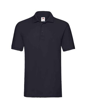 Fruit Of The Loom Herren Premium Baumwolle Pique Polo Shirt (Marineblau)