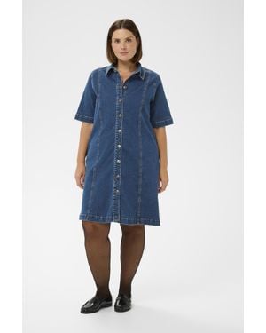 Kaffe Kleid Kcleni Kleid Regular Fit - Blau