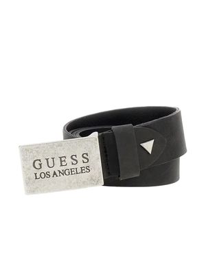 Guess Herren Gürtel Los Angeles - Schwarz