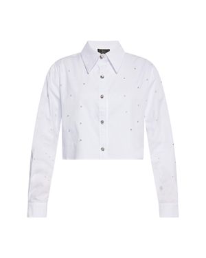 faina Hemdbluse Damen Weiss - Weiß