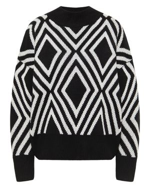IZIA Pull En Maille Mahisha - Schwarz