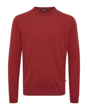 Matíníque Strickpullover Margrate Strickpullover Gerade Passform - Rot