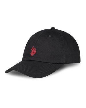 U.S. POLO ASSN. Cap One Size Aus 100% Baumwolle - Schwarz