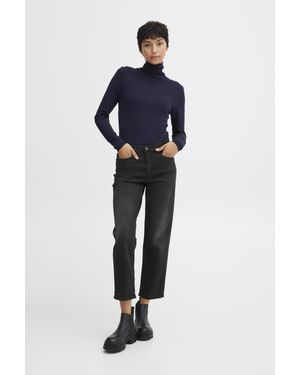 Ichi Jeans Ihtwiggy Jeans Loose Fit - Blau