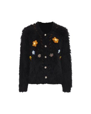 IZIA Strickjacke Damen - Schwarz