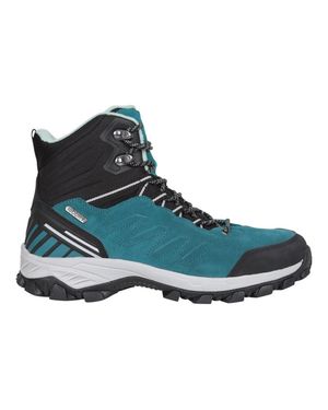Mountain Warehouse Wanderstiefel Für Damen, Leder, Wasserfest (Dunkles Aquamarin) - Blau