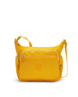 Kipling Gabbie Mittlere Schultertasche - Gelb